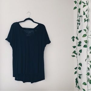 We The Free black baby doll top